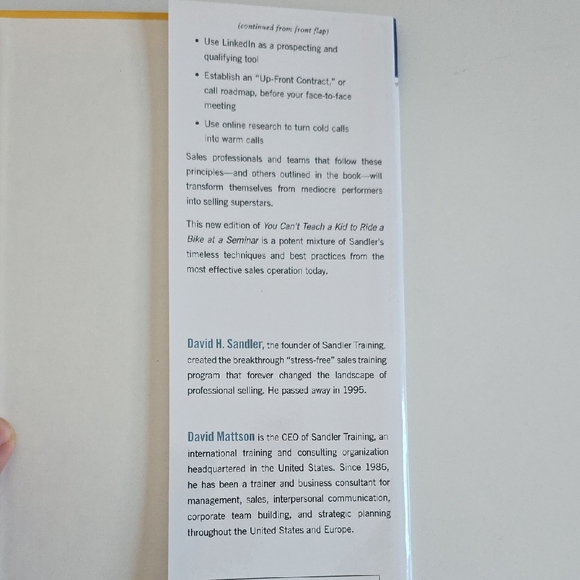 Sales Books- Little Red Book of Selling and Sandler Training's 7 Step Book Set - Picture 4 of 14